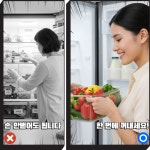 냉장고 안쪽까지 한 번에 꺼내는 손잡이 트레이 : 물범 마켓