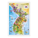 오르빗 우리나라 지도 자석퍼즐 지역학습 지리학습 : 오르빗트레이드