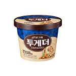 빙그레 투게더 아이스크림 컵 퍼먹는 프럴린 앤 아몬드, 660ml, 6개 : 조은쌤