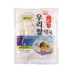 우리떡누리 푸드 | 칠갑농산 우리쌀 떡국떡 1kg, 10개 : 그린푸드마켓