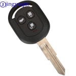 Jingyuqin 3 버튼 Chevrolet Lacetti (2003 - 2012) Daewoo Nubira 용 원격 자동차 키 커버 셸 케이스 : serase9