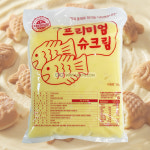 한국기계엠씨피에스엠사업부 | 프리미엄 잉어빵 붕어빵 호두과자 만쥬빵 앙금 재료 슈크림 2kg : 한국기계피에스엠사업부