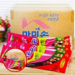 뉴명진관광유 | 헤이지 C0811 BOX 마미손 고무장갑 뉴밴드 L 핑크 100켤레 라텍스장갑 명진고무장갑 식품용고무장갑 : 헤이지08