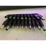 씽크패드 노트북용 어댑터 장치 1MM 5MM 세트 커넥터 플러그 범용 10 AC 키트 : 로빈베이스볼