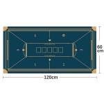 올스윕홀덤 | home fitness mat anti slip120x60cm 특수 디자인 텍사스 홀덤 포커 게임 테이블 매트 파티 무음 및 미끄럼 방지 엔터테인먼트 액세서리...