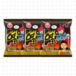 시리즈 3개 뿌셔뿌셔 매운맛 90g 열 라면스낵 UWFGDSEE : 하니스토어24