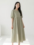 이클로이 애견미용가운 네일샵 카페 미용실옷 유니폼 퍼프원피스 : 이클로이