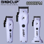 2026 신제품 BRDCLIP 퍼플 8800RPM 전문가용 헤어 클리퍼 이발사 108 트리머 커팅 머신 남성용 살롱 도구 : 푸어에센스