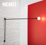 네모 포테스 피보탄테 벽 월 거실 독서등 nemo : 까사루모