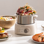 에디토 계란찜기 계란삶는기계 만능 달걀 멀티 쿠커 올스텐 찜기 만두 고구마 에그쿠커 1단 : 에디토의 선택