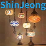 보헤미안신정 | 품질보장 보헤미안 지중해 로맨틱 바, 작은 샹들리에, 터키 빈티지 레스토랑 다이닝룸, LED 펜던트 램프 기능 : 신정종합상사S30