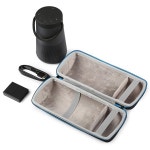 여행용 사운드 링크 휴대용 운반 가방 파우치 보호용 보관 케이스 커버 보스 호환 SoundLink Revolve + Plus Bluetooth 스피커 : 바비토
