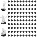 플레잉모어(playingmore) | 디스플레이모어 100Pcs 25mm / 0.98인치 플라스틱 모델 미니어처... 디스플레이 스탠드 게임 또는 워게임 롤플레잉 보드 : 잇템 스토어 No.4