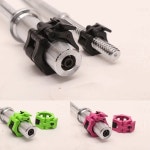 2pcs 25/5MM 바벨 칼라 클램프 역도 및 근력 훈련을위한 웨이트 클립 Spinlock Collar Lifting : seowonglobal11