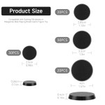 플레잉모어(playingmore) | 모어 100Pcs 플라스틱 모델 미니어처 베이스 28.5mm 32mm 40mm, 4mm / 0.16 두꺼운 원형 전쟁 피규어 스탠드 게임 또는 워게임 롤플레잉...