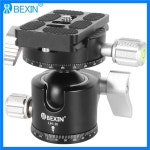 BEXIN LH-30 삼각대 볼 헤드, 로우 프로파일 파노라마 저중력 중심 디자인, 부드러운 작동 : 스윗킷