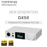 TOPPING DX5 II 완전 밸런스 DAC 헤드폰 앰프 콤보 ES9039Q2M X2 10밴드 고정밀 PEQ BT 5.1 지원 : 쿨시스터즈몰