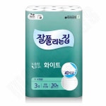 3겹 엠보싱 30롤 28m 휴지 롤휴지 3겹화장지 : 탐앤유