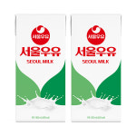 서울우유 멸균우유 1000ml 2개세트 : MEGACOFFEE