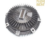 파제로 몬테로 스포츠 II 2008-2016- L200 트리톤 순정 라디에이터 냉각 팬 클러치- : 스팀팩마린