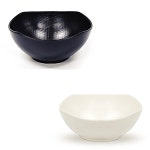 천우네국수 | 블랙 21.6cm 대접 7호 멜라민 라면그릇 덮밥그릇 한식 31WCF337B3 : 다줌스토아