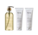 헤르티아(Hertia) 프로폴리스 리페어 샴푸 750ml + 트리트먼트 460ml (230ml x 2개) 무실리콘 약산성 단백질 손상모 향기좋은 미용실 저자극...