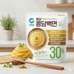 청정원 콩담백면 사리 콩단백면 골드 콩면 150g 4입 : 제이디프레쉬