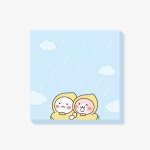 수달커플 캐릭터 떡메모지 우비 수콩달콩 : 수콩달콩 조개상점