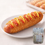 매송휴게소(빅찹핫도그)하 | 왕빅도그 오리지널 생지 1050g 밀키트 간편식 분식 소시지 휴게소 간식 : 인생건어물.