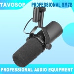 TAVOSOP 프로페셔널 SM7B 다이나믹 마이크 스튜디오 녹음 팟캐스팅 게임 스트리밍 보컬 : 하루코퍼레이션20