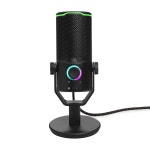 eAj 퀀텀 스트림 스튜디오 - 스트리밍, 녹음 및 게임을 위한 쿼드 패턴 프리미엄 USB 마이크, 트리플 콘덴서 마이크, 다이내믹 레인지 , 간편한...