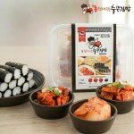 정충무김밥 | 정대감 충무김밥 반찬세트 4인분 (2인분x2) 오징어무침 어묵무침 석박지 김 : 정대감충무김밥