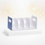 SYSMAX 마이룸 책꽂이 4단 네이비 271140 485x210x220mm 사무 정리대 : 원밀리언1