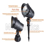 AC85-265V LED COB 스포트라이트 3571012W 야외 스파이크 잔디 램프 방수 조명 정원 경로 나무 조경 : 로프트존