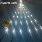 SG세계물산롯데피트인 | SGSLT LED 16.5피트 스트립 조명 미국 어댑터 폭포 런 유성 샤워 실외 장식 방수 따뜻한 조명 포함 : JAYC GLOBAL