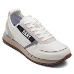 아레테부티크 - 김천시 문지왈1길 11 | DKNY 남성용 러너 혼합 미디어 스니커즈, 화이트. White 9 : 다슈러닝