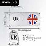 MINI Cooper Clubman Countryman Union Jack 미니 쿠퍼 유니온 잭 윈드 실드 선 쉐이드 액세서리 자외선 : HAGAKUREKOUGEI