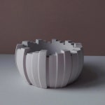 J eed 실리콘 홈 식물 박스 석고 DIY 수지용 볼 캔들 공예 보관 몰드 용기 데코 : 아리만