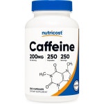 Nutricost 카페인 200mg (250캡) : GOOD MALL