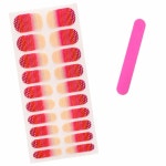 네일선셋비치(Nail-sunsetbeach) | 베스트트랜드몰 네일스티커 스노우 커버드 선셋 패디스티커 : 베스트트랜드몰