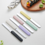 정선북실리김밥 | 이지실리 실리콘 빵칼 김밥칼 캠핑 과도 테이블 나이프 퍼플,2개 : 아름다운공간