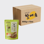 강할매찌개정복 | 할매손 고운 들깨가루 800g x 12개입 1박스 탕 찌개용 업소용 대용량 들깨가루 : 통큰손마켓