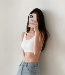 미젤오브제전문보정속옷 | 심리스 노와이어 브라 편한 뽕 보정 스포츠 면 브라 속옷 : 오브제 오디네르