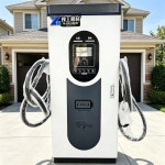 60Kw DC 전기차 급속 충전기 CCS2 & GBT 듀얼건 공용 충전소 : KOETEK