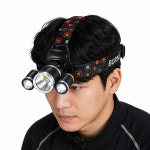 CARPO 해루질 3구 LED 헤드랜턴 USB충전 고광량 배터리포함 : 오스티즈