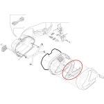 GIVI(지비) V형 커버 오른쪽 Z3702A900DXR 16911 : -영원컴퍼니-