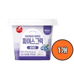 서울우유 파머스그릭 간식 그릭요거트 블루베리, 400g, 1개 : 우유팡