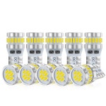 GOSMY T10 LED 화이트 폭광 포지션 램프/넘버 24연 3014SMD 350lm 밸브 룸 무극성 DC12V : -영원인터네셔널-