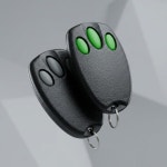 Merlin+ C945 94335E 433MHz 차고 문 원격 제어 리모컨 (C940 MR600 MT60 MR1000 MT230 호환) : 라온디포