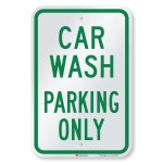 컴인워시&파킹 | Car Wash Parking Only Sign 18" x : 영원하이닉스